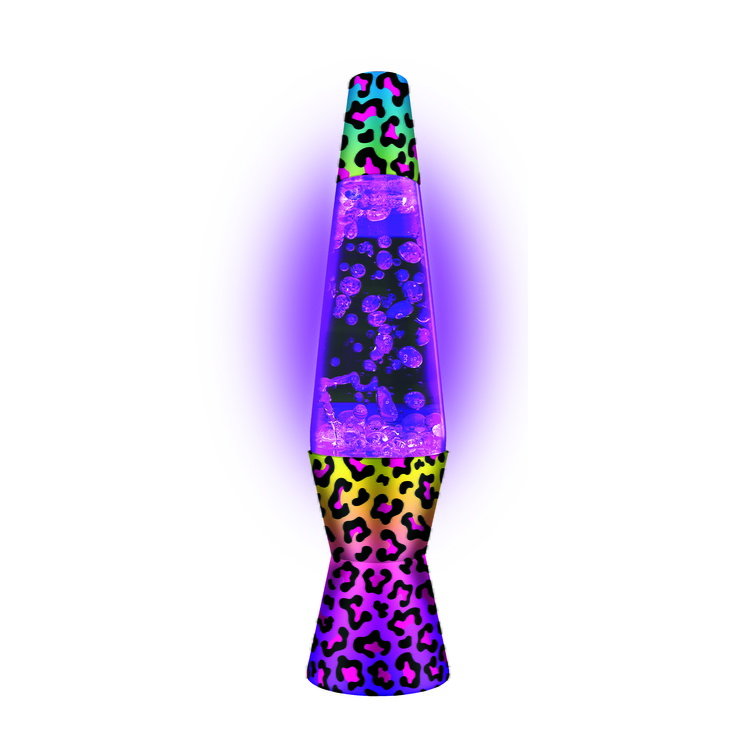 LLMYOL-Make-Your-Own-Lava-Lamp-LeopardDeco-GlowingPurple