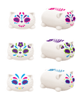 NeeDoh SugarSkullCoolCats WHITE